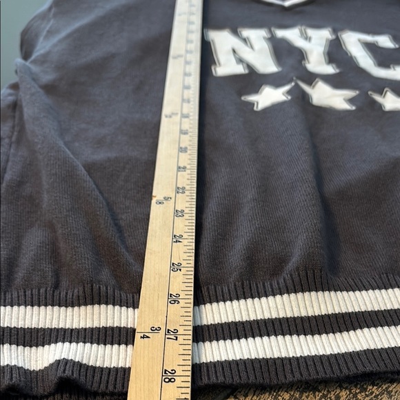 Stella Tweed V-Neck Sweater in Black and White - Picture 7 of 10